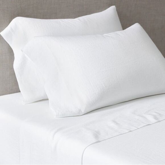 NWT Restoration Hardware Italian Heritage Linen Sheet Set Twin - Picture 1 of 8